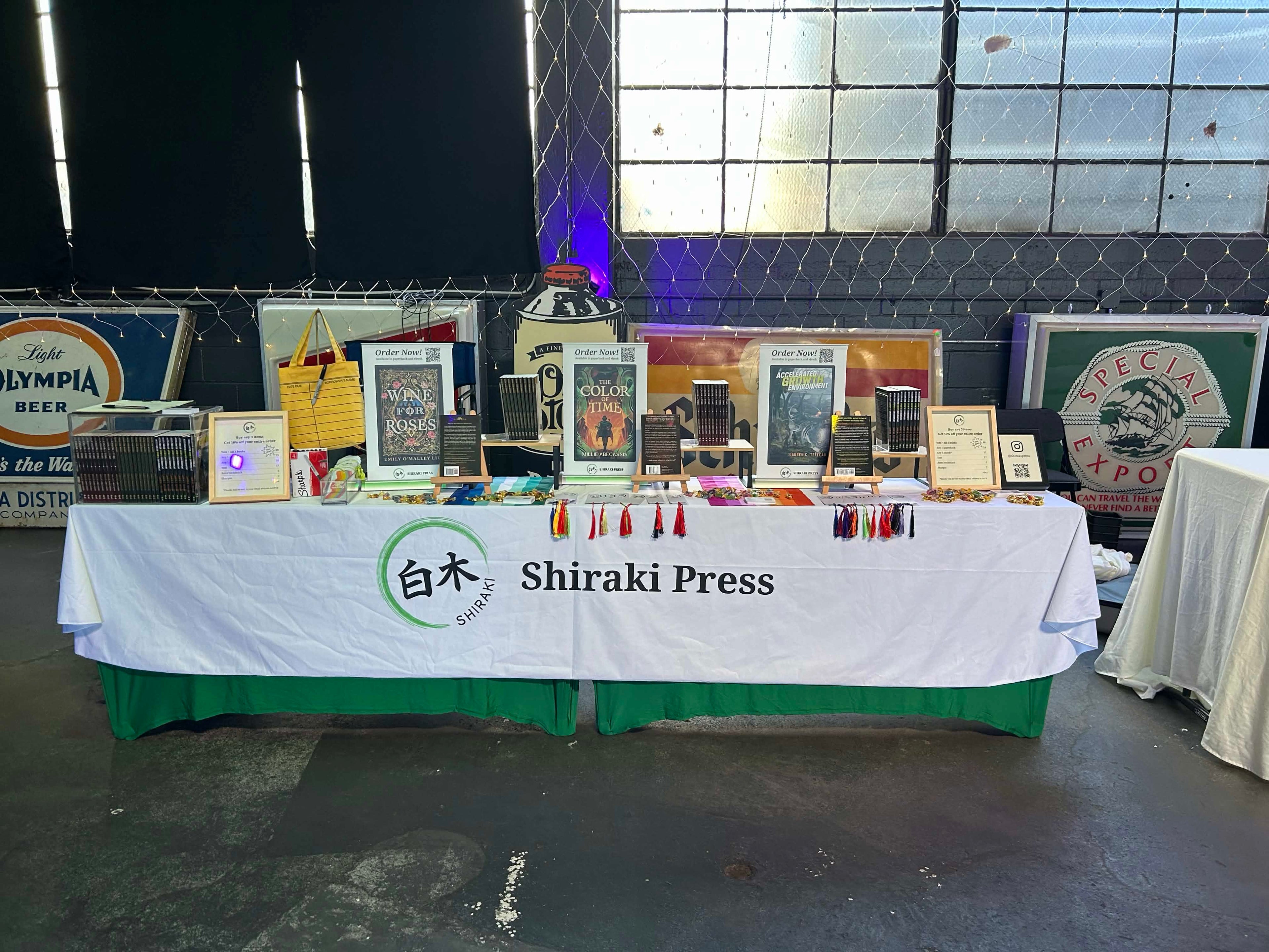 Bookish Bazaar at Old Stove Gardens